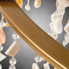Tatum Lux Shell Crystal Chandelier