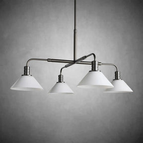 Theron Glass Round Chandelier 30'' 52''