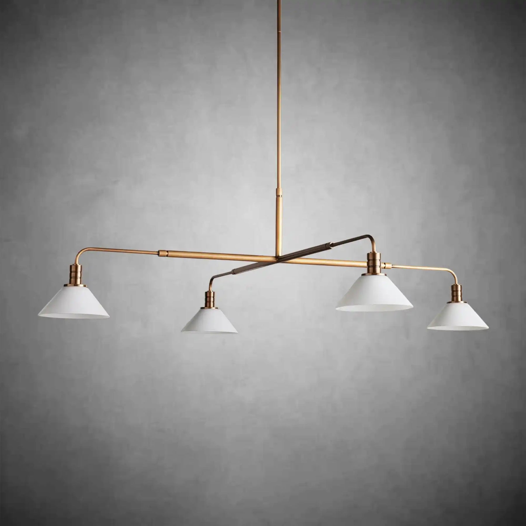 Theron Glass Round Chandelier 30'' 52''