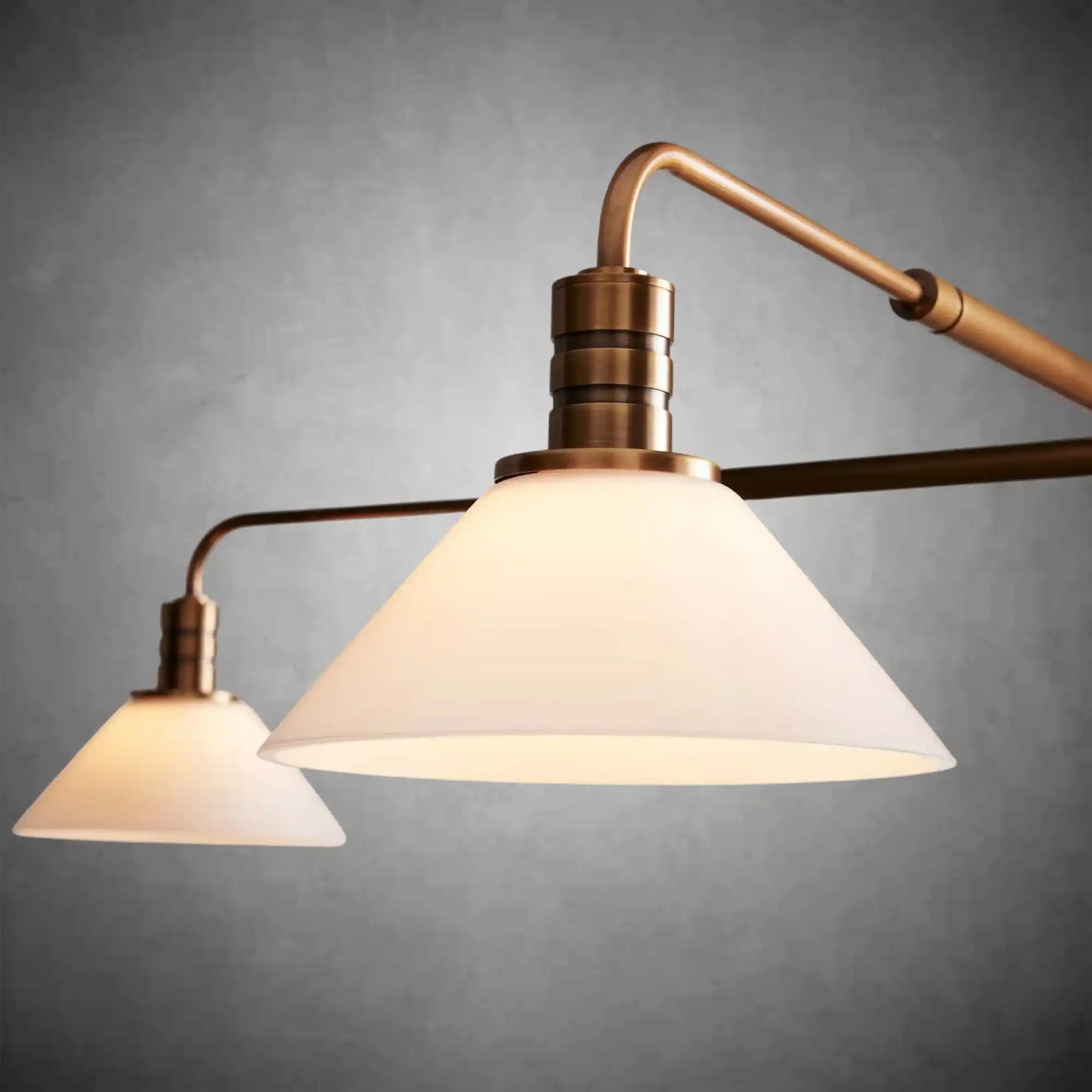 Theron Glass Round Chandelier 30'' 52''