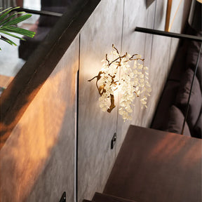 Thirza Branch Crystal Wall Sconce
