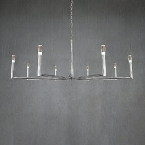 Thod Forged Round Chandelier for Living Room, Dining Room