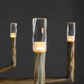 Thod Forged Round Chandelier for Living Room, Dining Room