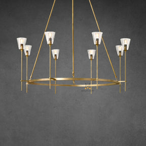 Torche Round Chandelier 46″