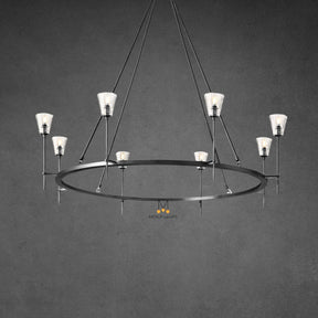 Torche Round Chandelier 58″