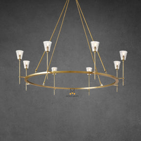 Torche Round Chandelier 58″