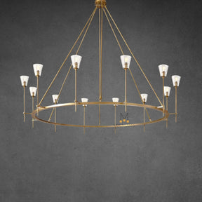 Torche Round Chandelier 70″