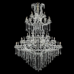 Traditional Candle Crystal Chandelier for Staircase/Foyer/Living Room/Villa