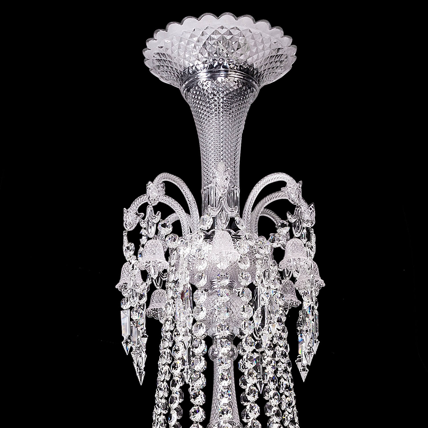 Traditional Luxury Bacara Zenith Crystal Chandelier