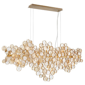 Trento Clustered Glass Linear Chandelier