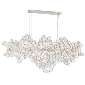 Trento Clustered Glass Linear Chandelier