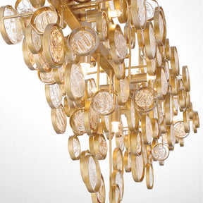 Trento Clustered Glass Linear Chandelier