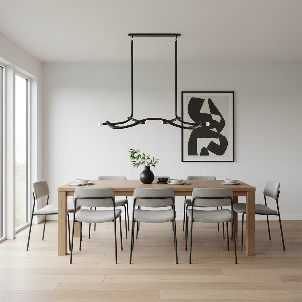 Tryst Chandelier - 3 lights ∅ 44.9″ x H 17.7″Antique BrassBlushlighting
