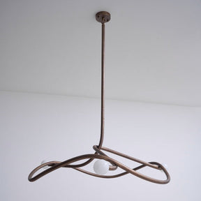 Tryst Chandelier - 6 lights L 80.7″ x W 44.1″ x H 17.7″BlackBlushlighting