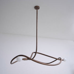 Tryst Chandelier - 3 lights ∅ 44.9″ x H 17.7″Antique BrassBlushlighting