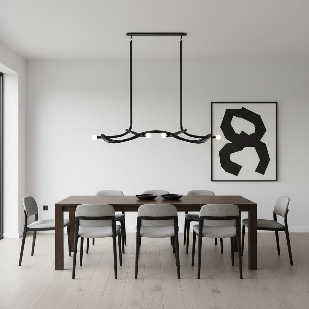Tryst Chandelier - 3 lights ∅ 44.9″ x H 17.7″Antique BrassBlushlighting