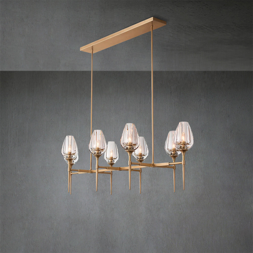 Tulpe Linear Chandelier 52″
