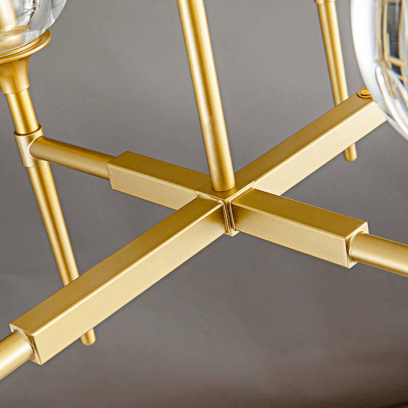 Tulpe Linear Chandelier 65", Dining Room Chandelier