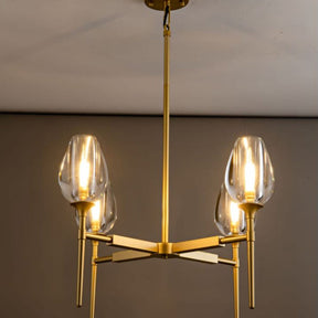 Tulpe Round Living Room Chandelier 27", Island Chandelier