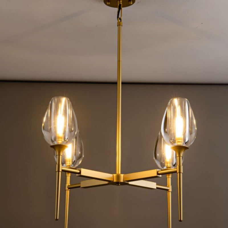 Tulpe Round Living Room Chandelier 27", Island Chandelier