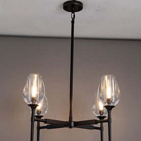 Tulpe Round Living Room Chandelier 27", Island Chandelier