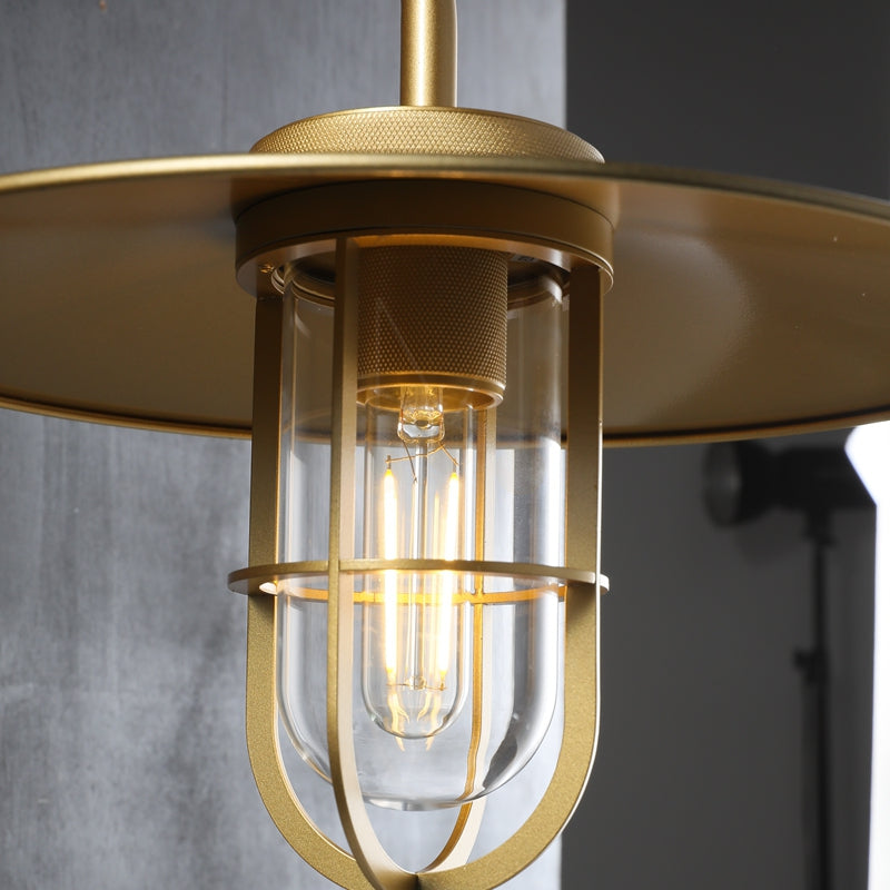 Ultra Outdoor Wall Sconce, Industrial Metal Wall Light Fixture