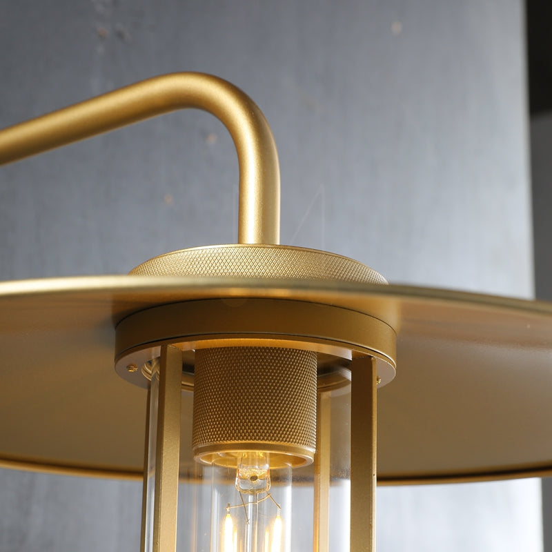 Ultra Outdoor Wall Sconce, Industrial Metal Wall Light Fixture