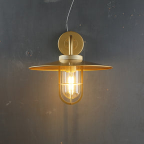 Ultra Outdoor Wall Sconce, Industrial Metal Wall Light Fixture