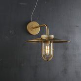 Ultra Outdoor Wall Sconce, Industrial Metal Wall Light Fixture