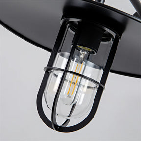 Ultra Outdoor Wall Sconce, Industrial Metal Wall Light Fixture