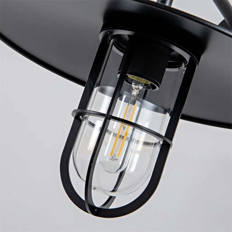 Ultra Outdoor Wall Sconce, Industrial Metal Wall Light Fixture