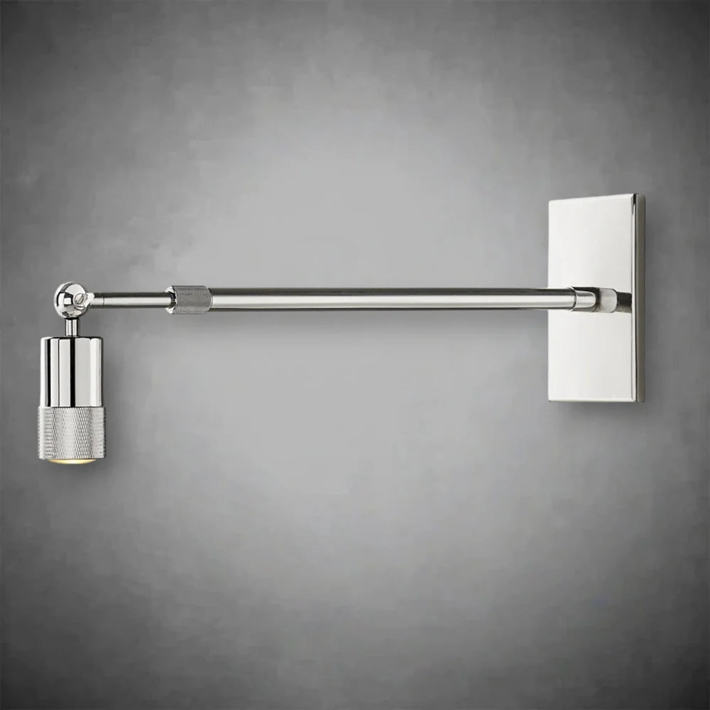 Utilis Brass Grand Telescoping Sconce
