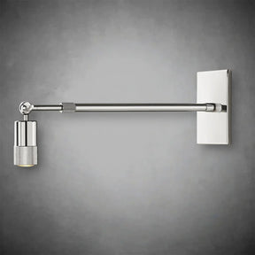 Utilis Brass Grand Telescoping Sconce