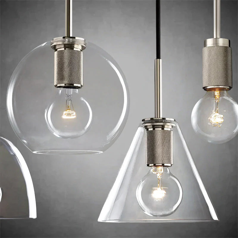 Utilitaive Cloche Shade Pendant