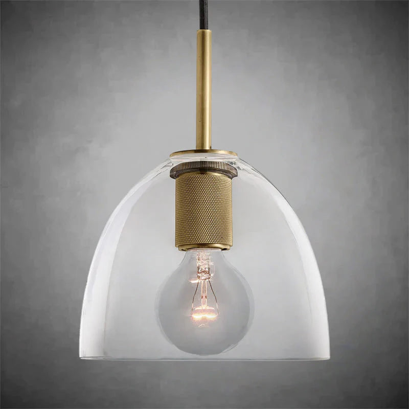 Utilitaive Cloche Shade Pendant