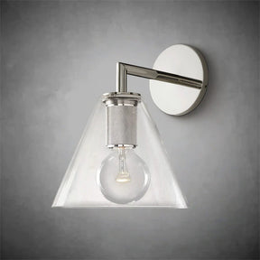 Utilis Funnel Shade Sconce