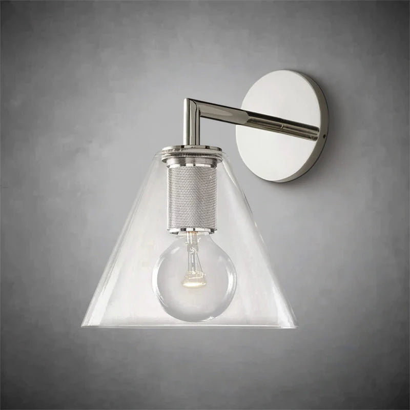 Utilis Funnel Shade Sconce