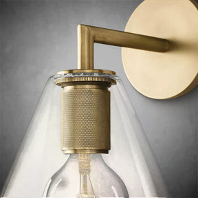 Utilis Funnel Shade Sconce