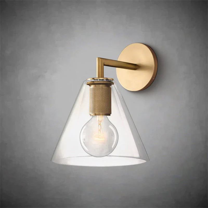 Utilis Funnel Shade Sconce