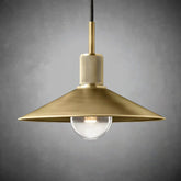 Utilitaive Metal Slope Shade Pendant