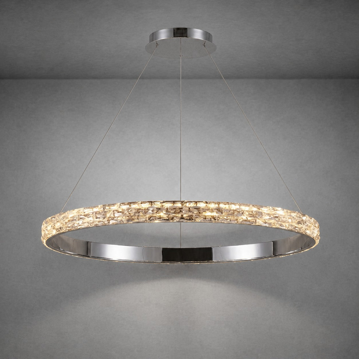 Vega Ring Crystal Chandelier