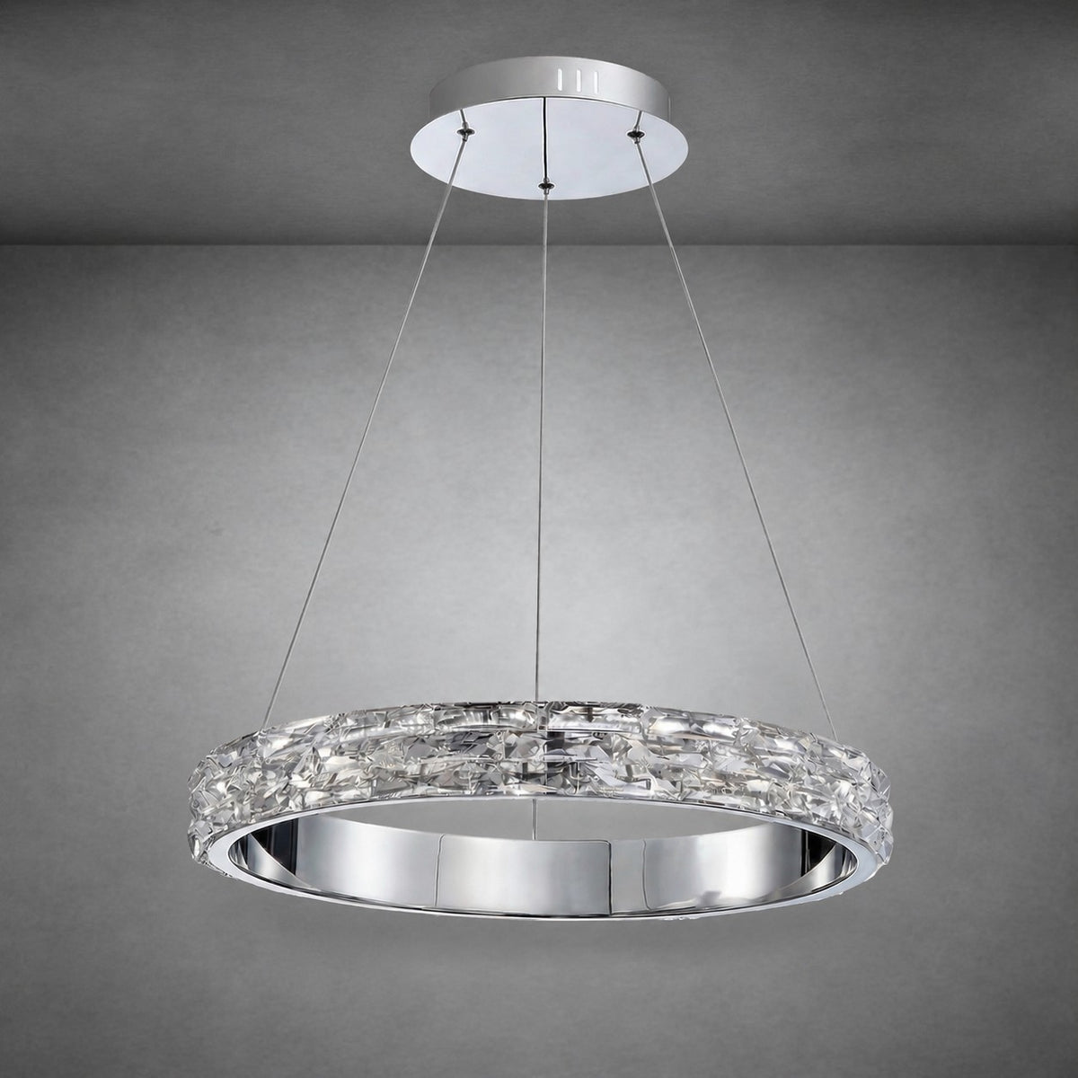 Vega Ring Crystal Chandelier