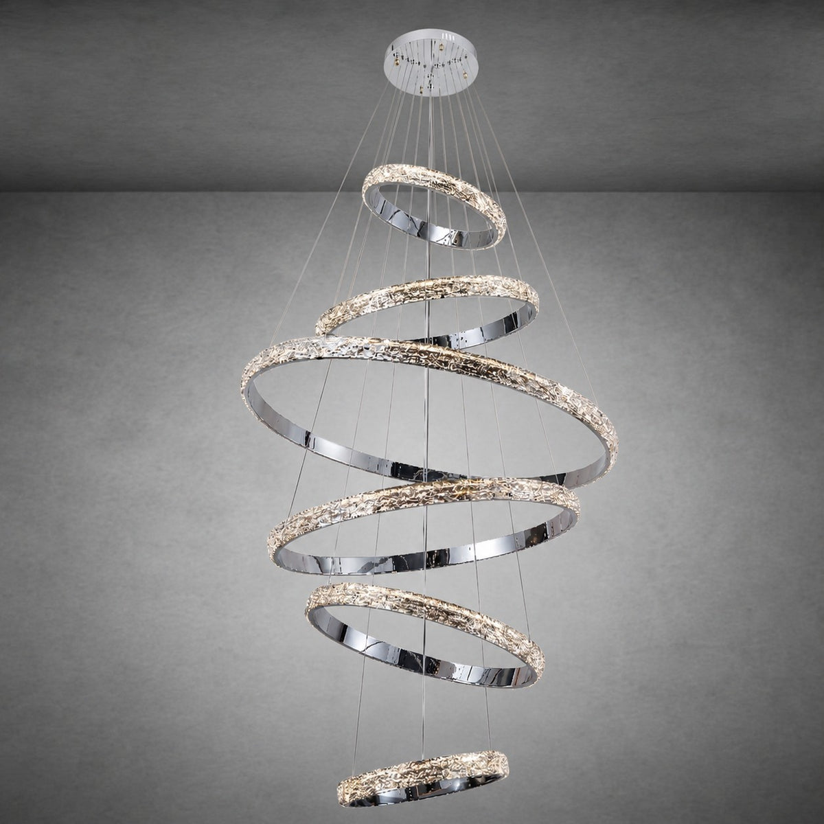 Vega Ring Crystal Chandelier