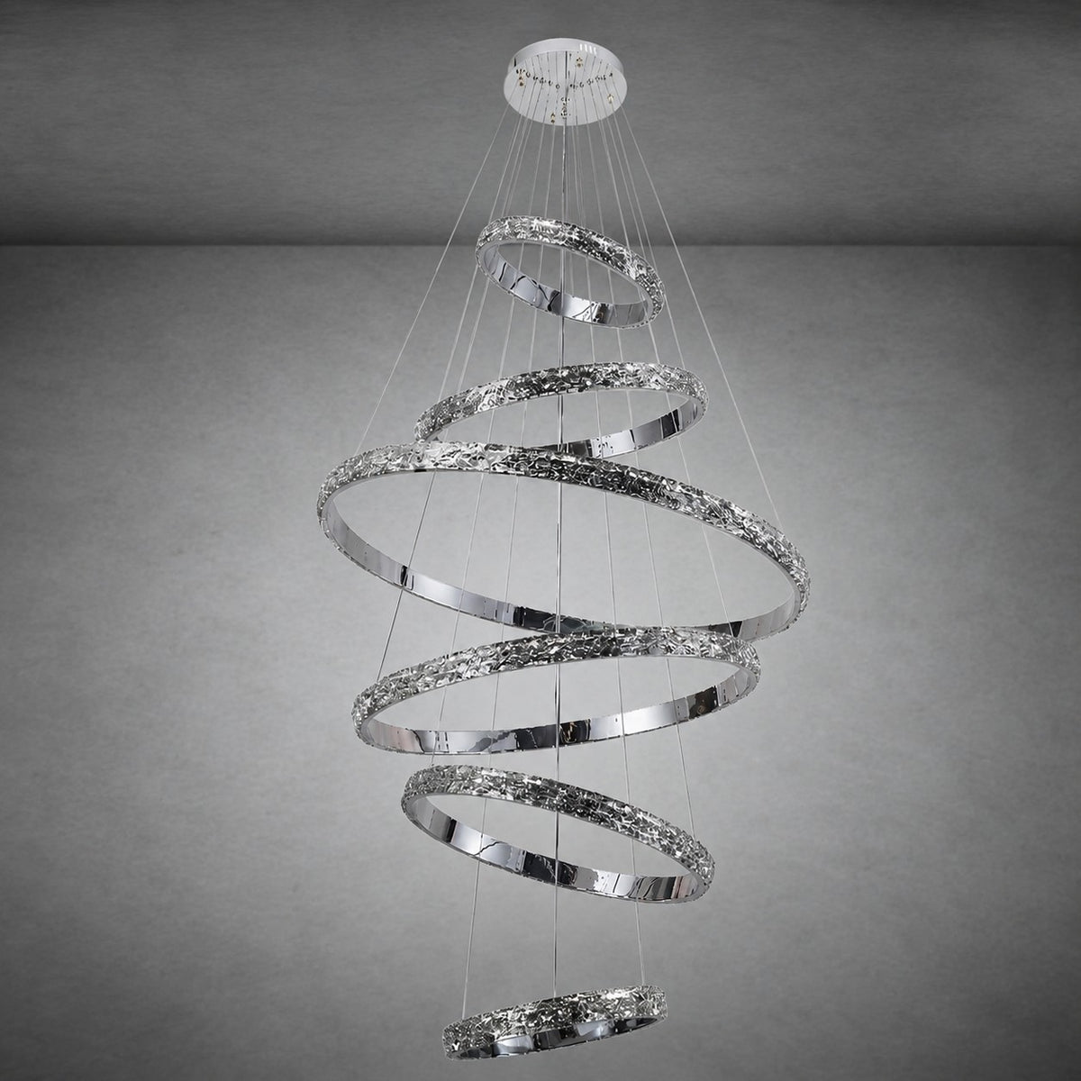 Vega Ring Crystal Chandelier