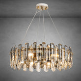 Velo Crystal Halo Chandelier