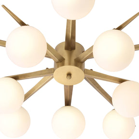 Venezia Modern Brass Chandelier 