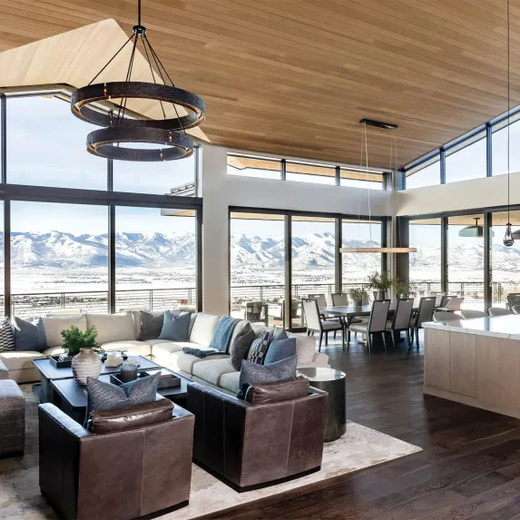 Venus 2-Tier Round Chandelier 60"