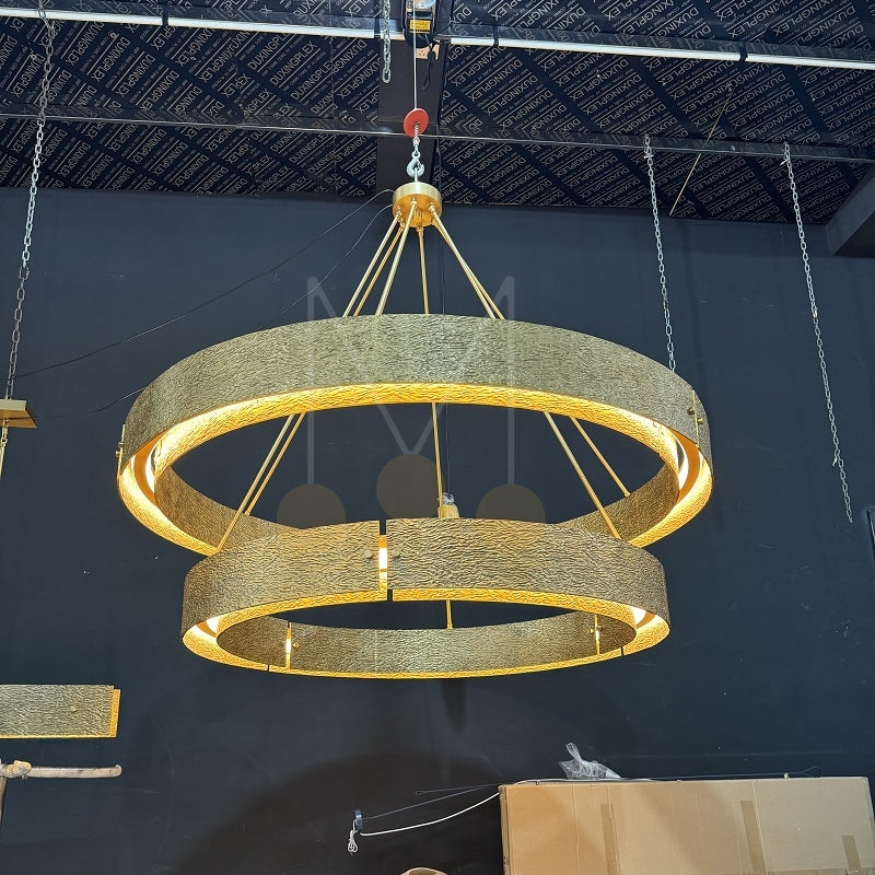Venus 2-Tier Round Chandelier 60"