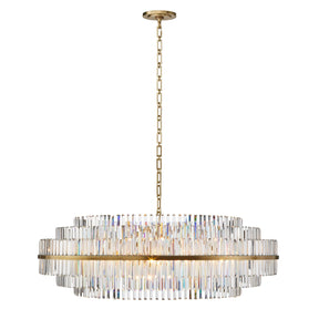 Vienna Round Crystal Chandelier 22"/48"