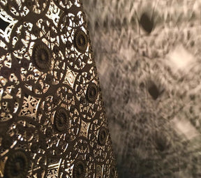 Vintage Characteristic Moroccan Hollow Carved Handmade Pendant Chandelier for Bedroom/Dining Room/Cafe/Hotel/Bar B&B